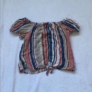 Girls Off the Shoulder Top